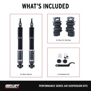 BMW M4 Air Suspension System - Rear - Air Lift - Performance, 5-Bolt, 32-Level Damping - `15-`20 BMW M4 Air Suspension System - Rear - Air Lift - Performance, 5-Bolt, 32-Level Damping - `15-`20